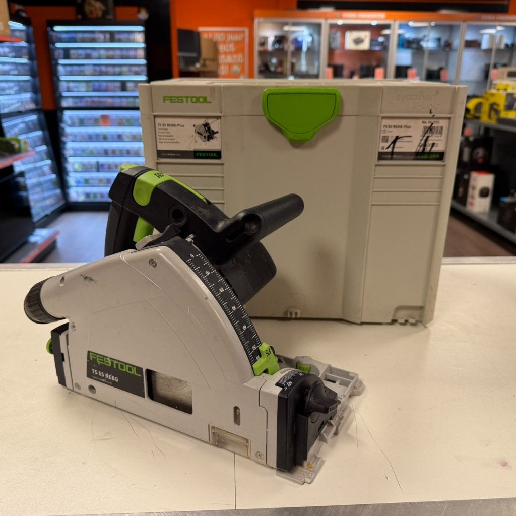 Festool TS 55 REBQ Invalzaag + Systainer, Festool, Zo goed als nieuw, Support@festool.com, Festool GmbH, WertstraÃŸe 20, 
73240 Wendlingen
Germany
