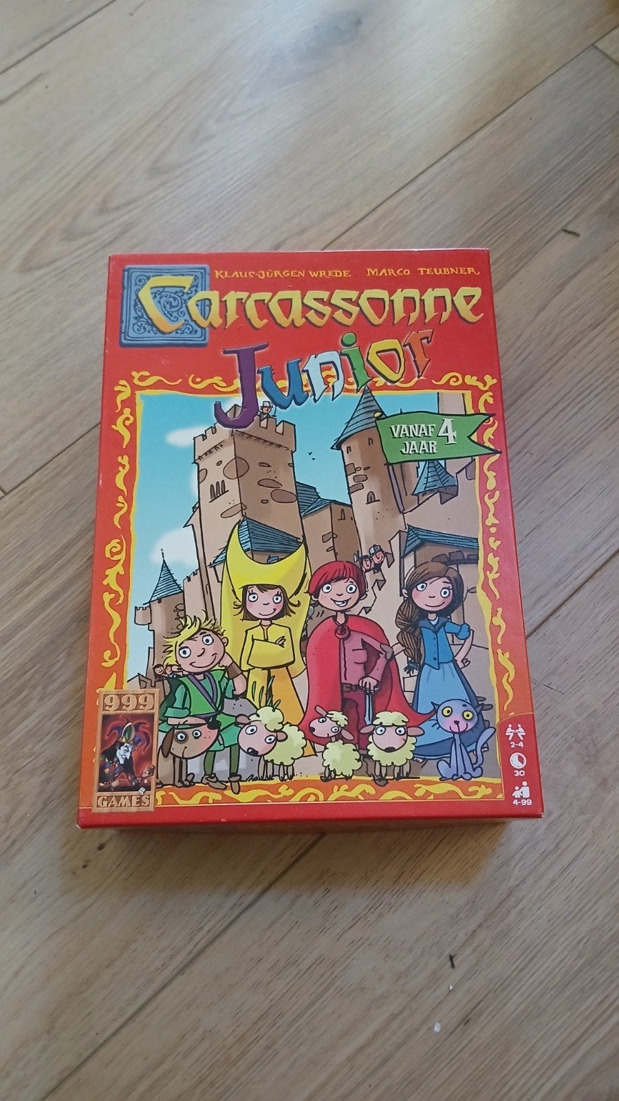 Carcassonne Junior bordspel - Vanaf 4 jaar, Hobby en Vrije tijd, Gezelschapsspellen | Bordspellen, Een of twee spelers, Ophalen of Verzenden