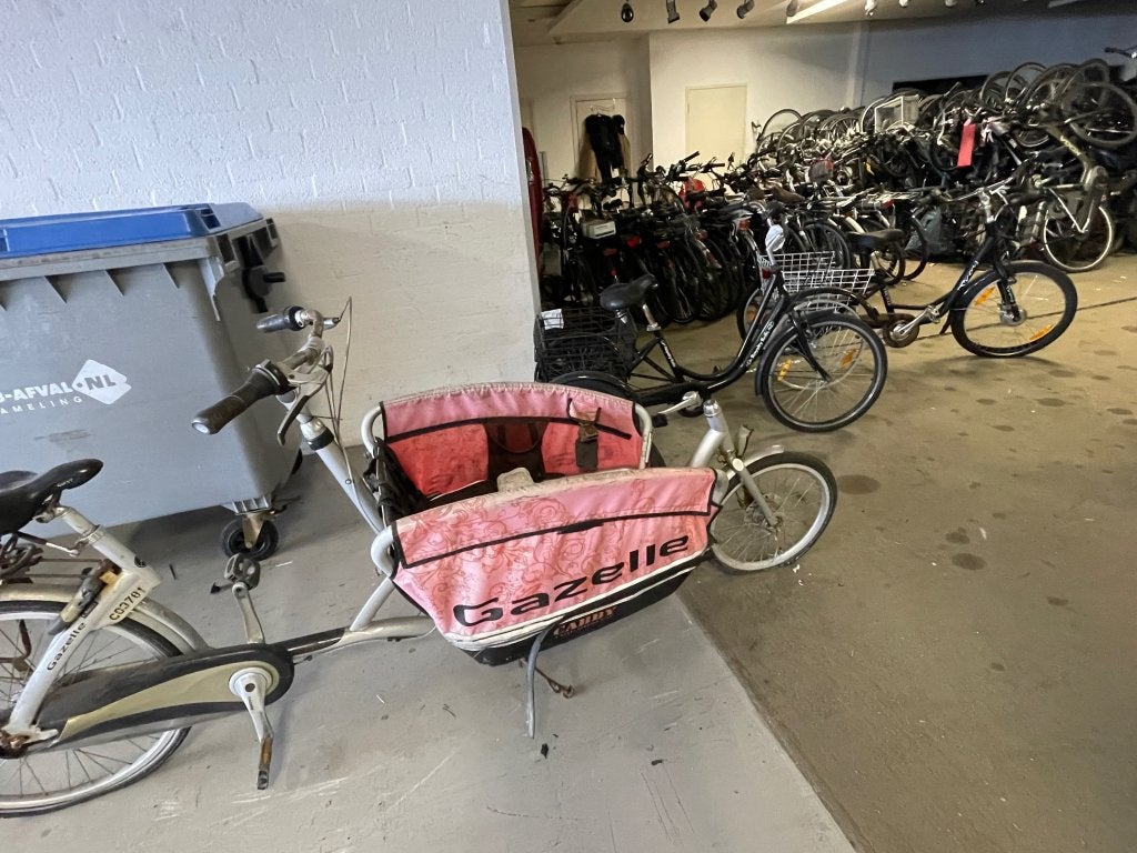 Partij van 3 x bakfietsen opknapper handel partij gazelle, Niet ingevuld, Gebruikt, Niet ingevuld, Niet ingevuld