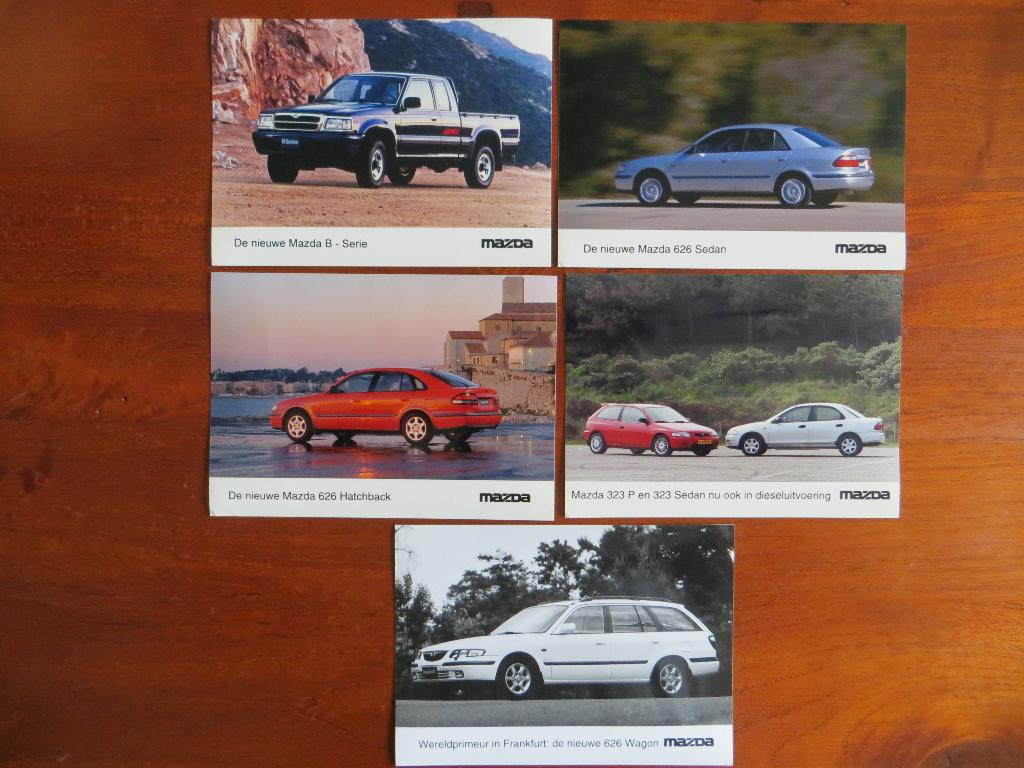 Persfoto s in kleur en zwart-wit Mazda, Boeken, Auto's | Folders en Tijdschriften, Ophalen of Verzenden, Nieuw, Mazda