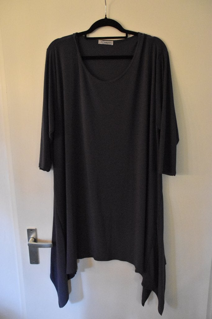 mooie nieuwe grijze stretchtop maat 52/54 Magna, Grijs, Shirt of Top, Ophalen of Verzenden, Magna