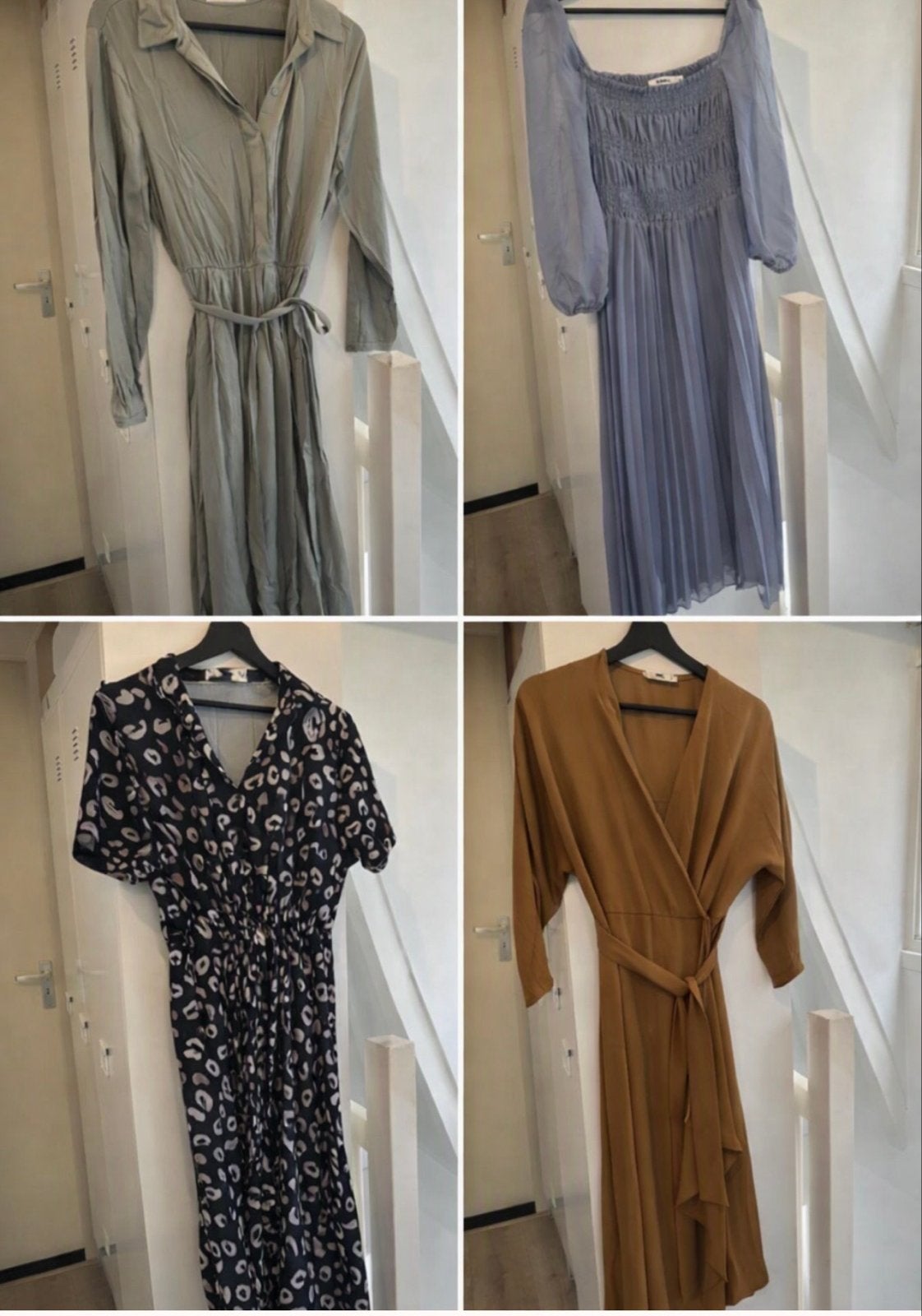 Kledingpakket: 4 jurken (Mango, NA-KD) en 1 jumpsuit, Ophalen of Verzenden, Gedragen, Maat 38/40 (M)