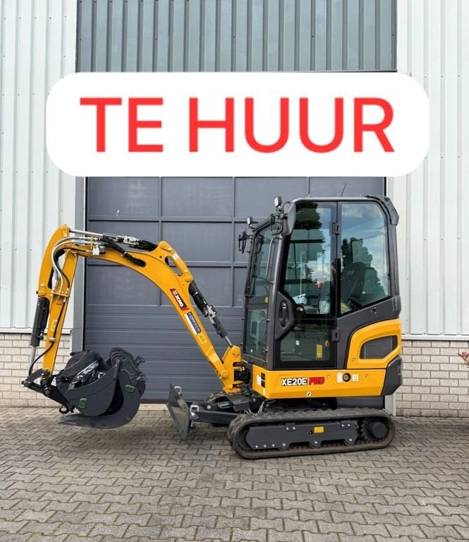Verhuur | huur minigraver 2-ton €115 dag, XCMG Europe GmbH, Info@xcmg-europe.de, Europark Fichtenhain B4
47807  Krefeld/Germany, DE