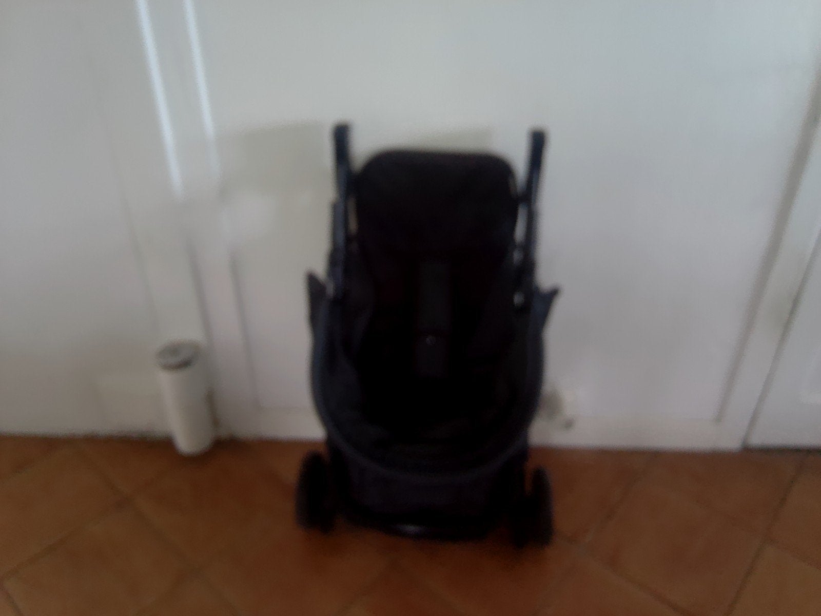 Hauck buggy - zwart, compact en lichtgewicht, Kinderen en Baby's, Ophalen of Verzenden, Verstelbare rugleuning