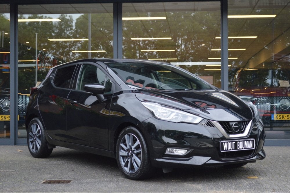 Nissan Micra 0.9 IG-T N-Connecta Navi Clima Cruise Camera Pd, Voorwielaandrijving, 898 cc, Stof, Euro 6