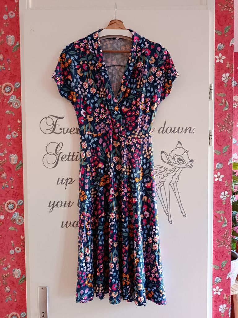 Jurk blutgeschwister, Kleding | Dames, Ophalen, Zo goed als nieuw, Blauw, Boven de knie