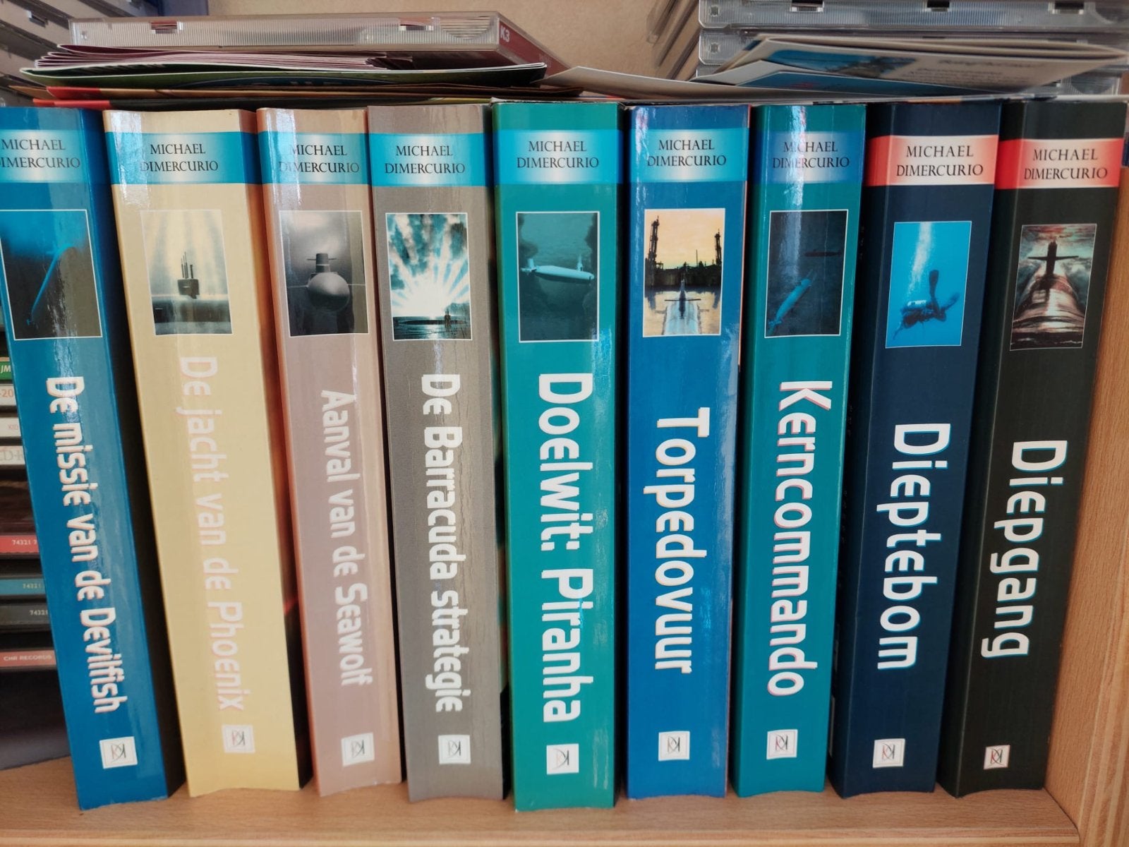 Michael DiMercurio Boeken - Complete Serie, Ophalen of Verzenden, Zo goed als nieuw