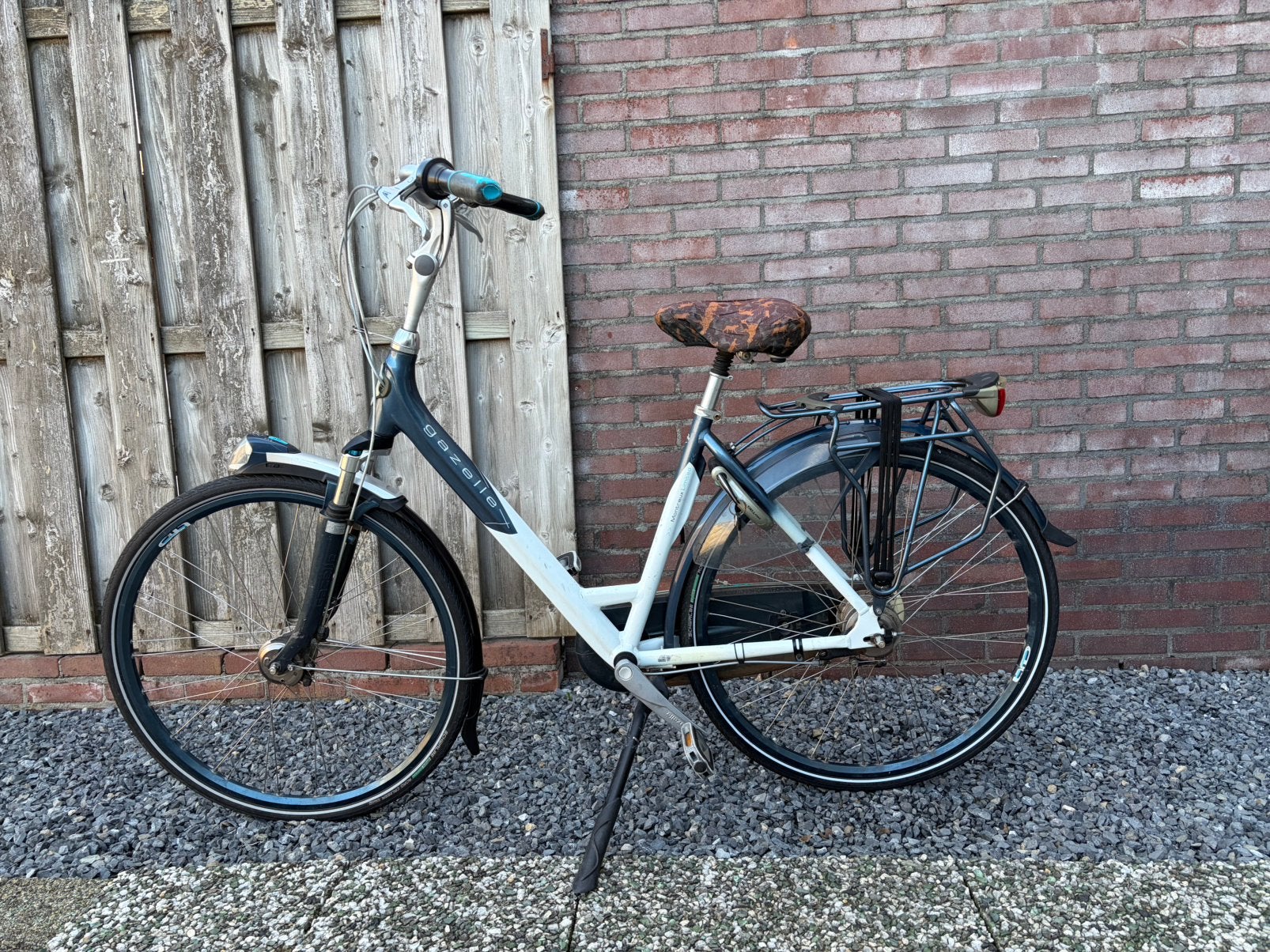 Gazelle dames fiets, Ophalen, Gebruikt, Velgrem, Versnellingen