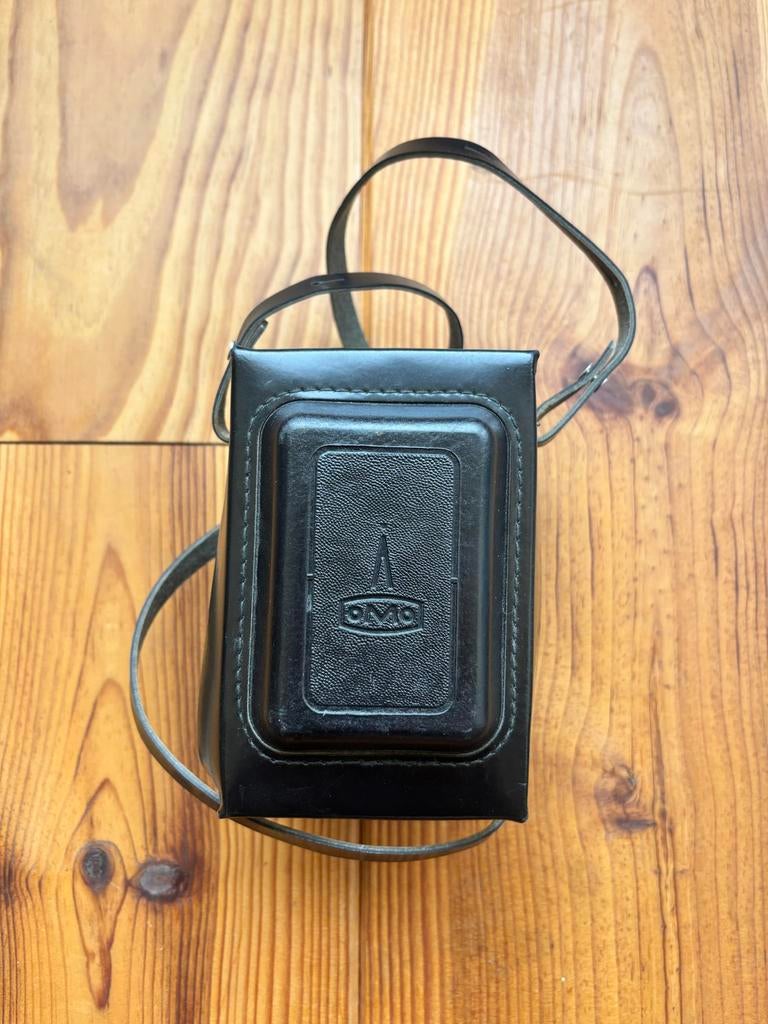 Lubitel 2 TLR Camera met Leren Tas, Ophalen of Verzenden, Gebruikt, Spiegelreflex, Overige Merken