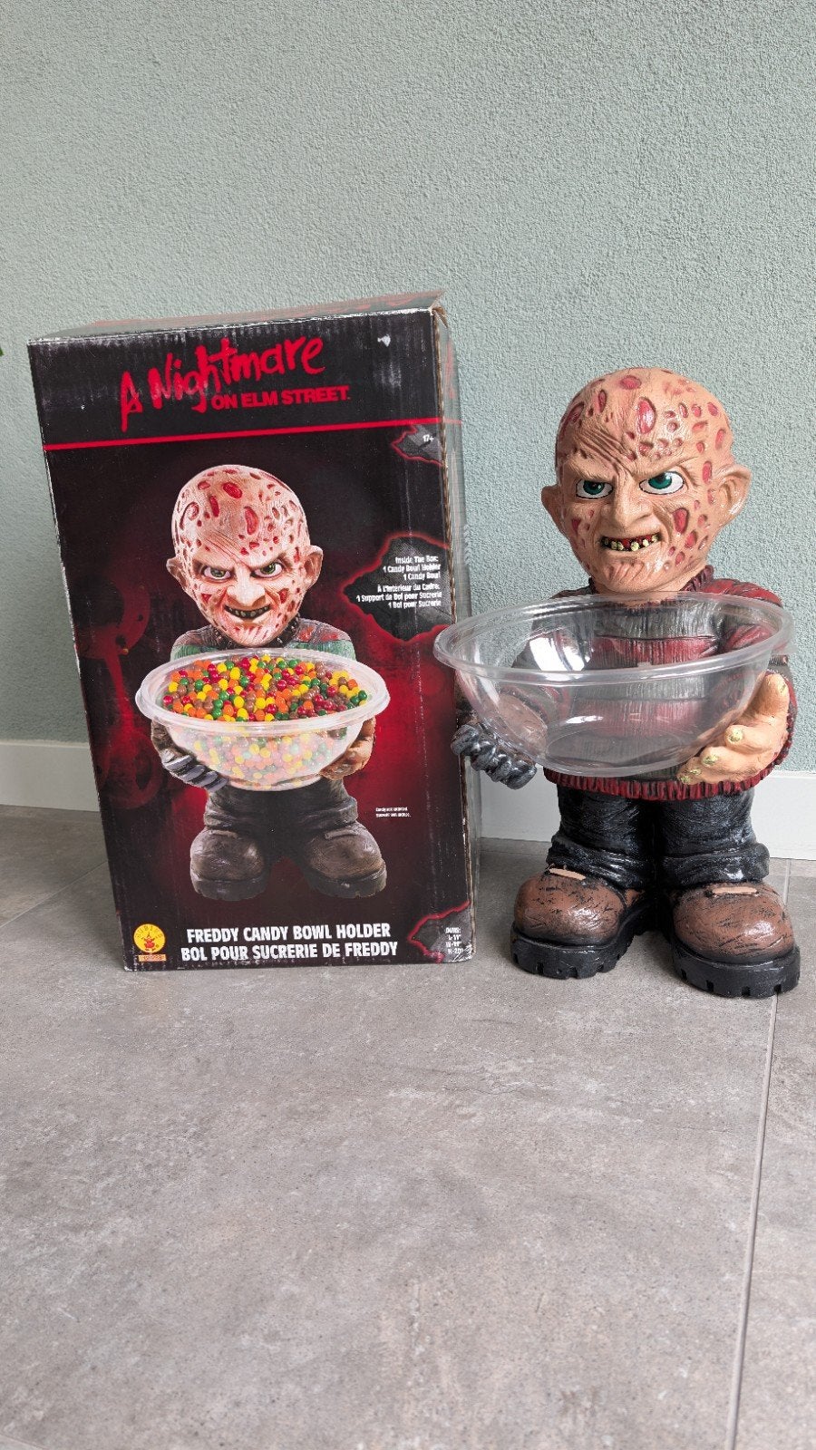 Freddy Krueger Candy Bowl Houder - A Nightmare on Elm Street, Verzamelen, Ophalen of Verzenden, Nieuw