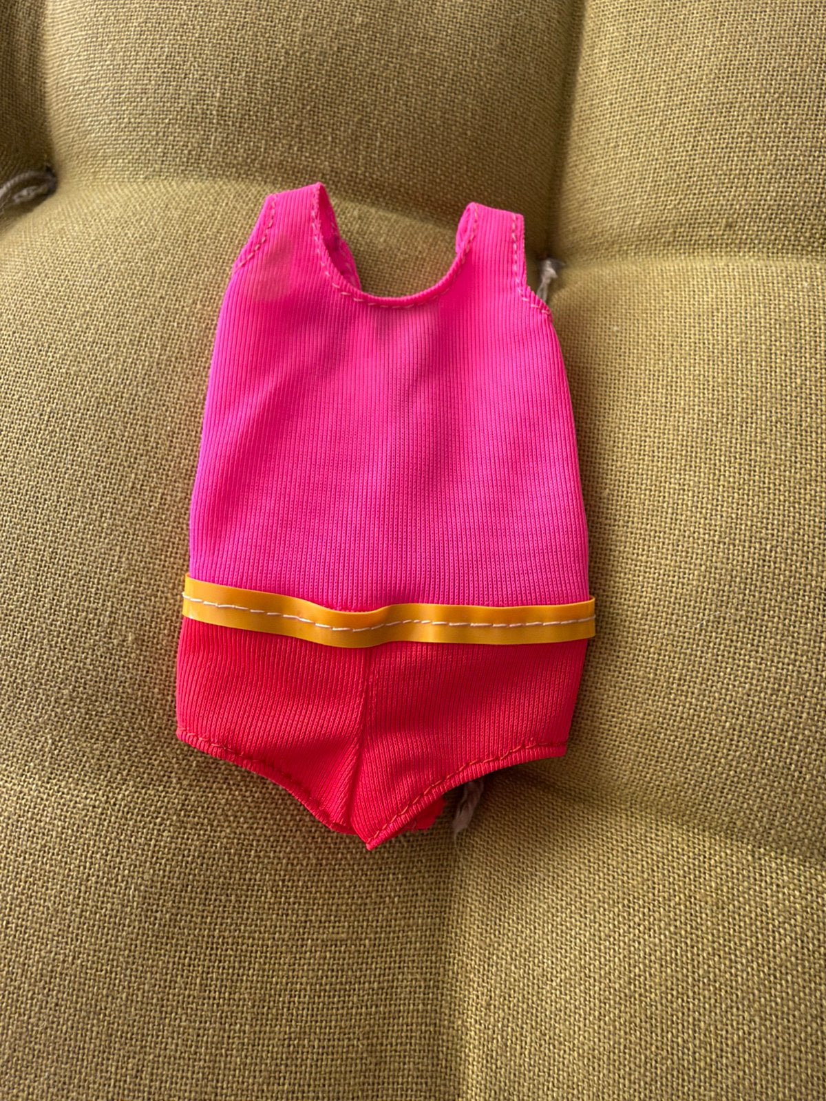 Barbie vintage Francie badpak Malibu Francie mint, Ophalen of Verzenden, Zo goed als nieuw, Kleertjes