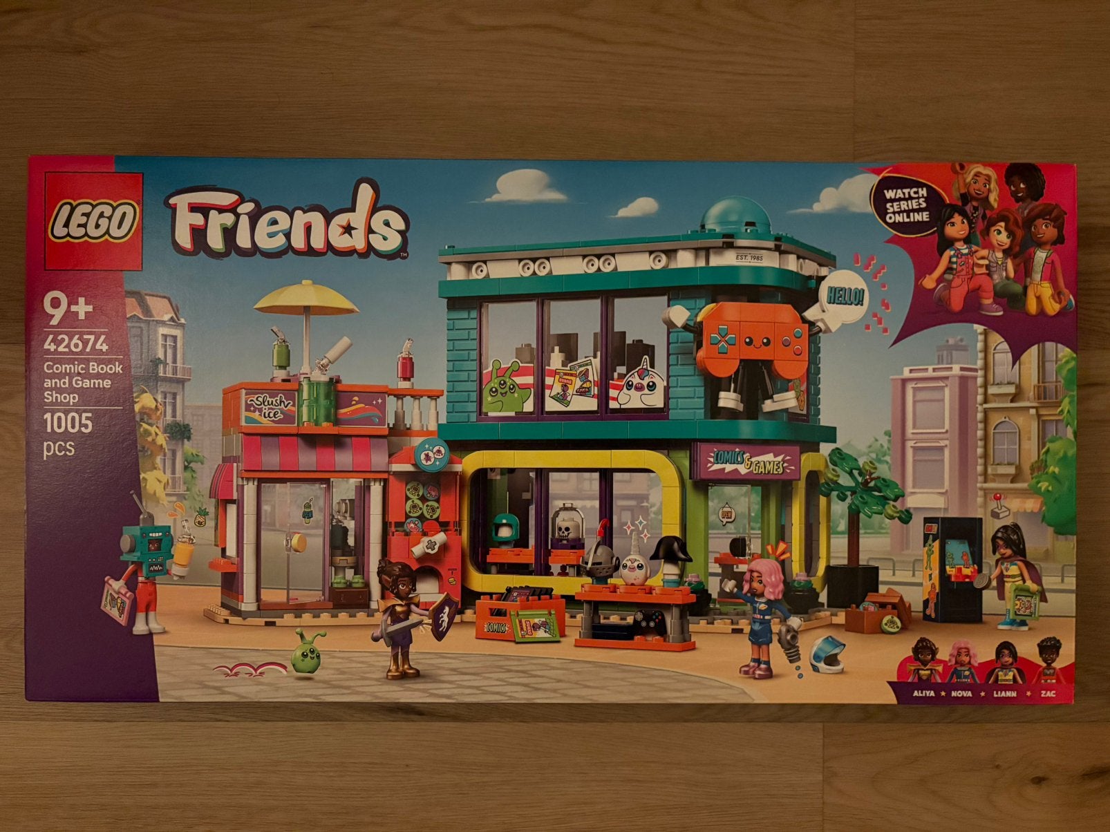 Lego Friends - Stripboeken- en gamewinkel - Nieuw - 42674, Kinderen en Baby's, Ophalen, Lego, Nieuw, Friends