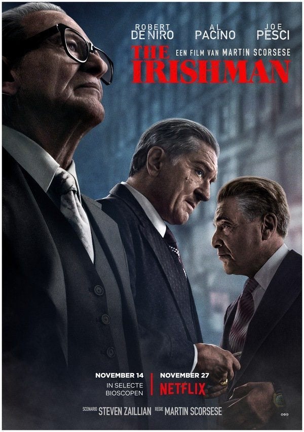 THE   IRISHMAN      filmposter., Rechthoekig Staand, Verzenden, Nieuw, A1 t/m A3