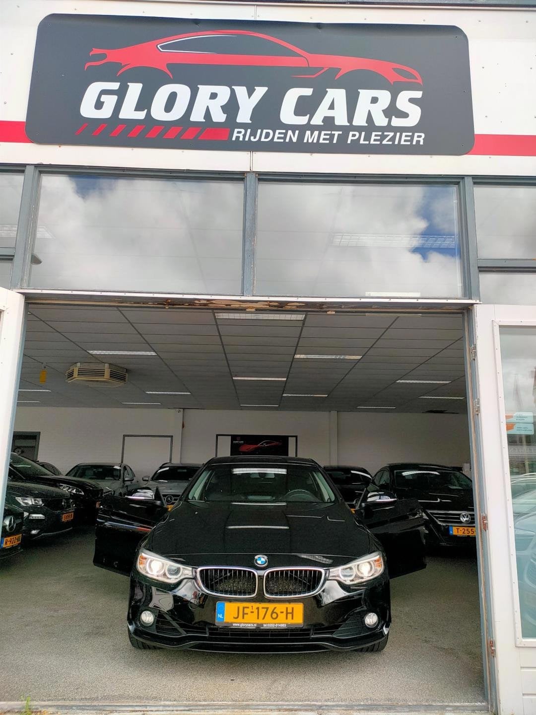 BMW 4-serie Gran Coupé 418i AUTOMAAT-NAVI-SPORT PAKKET, Auto's, BMW, Automaat, Gebruikt, Zwart, Origineel Nederlands