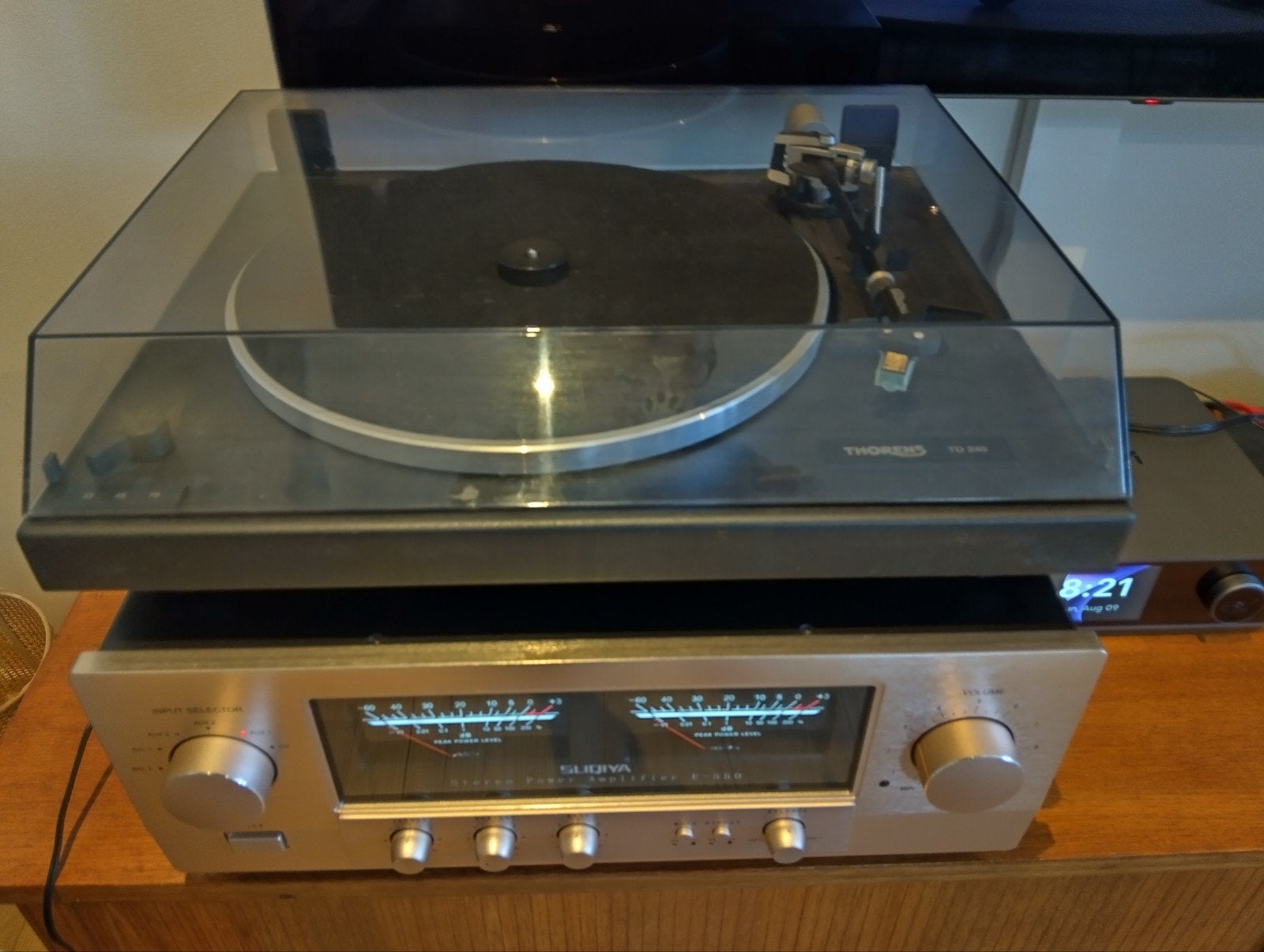 Thorens TD 240 Platenspeler - Zo goed als nieuw, Ophalen, Automatisch, Thorens, Zo goed als nieuw