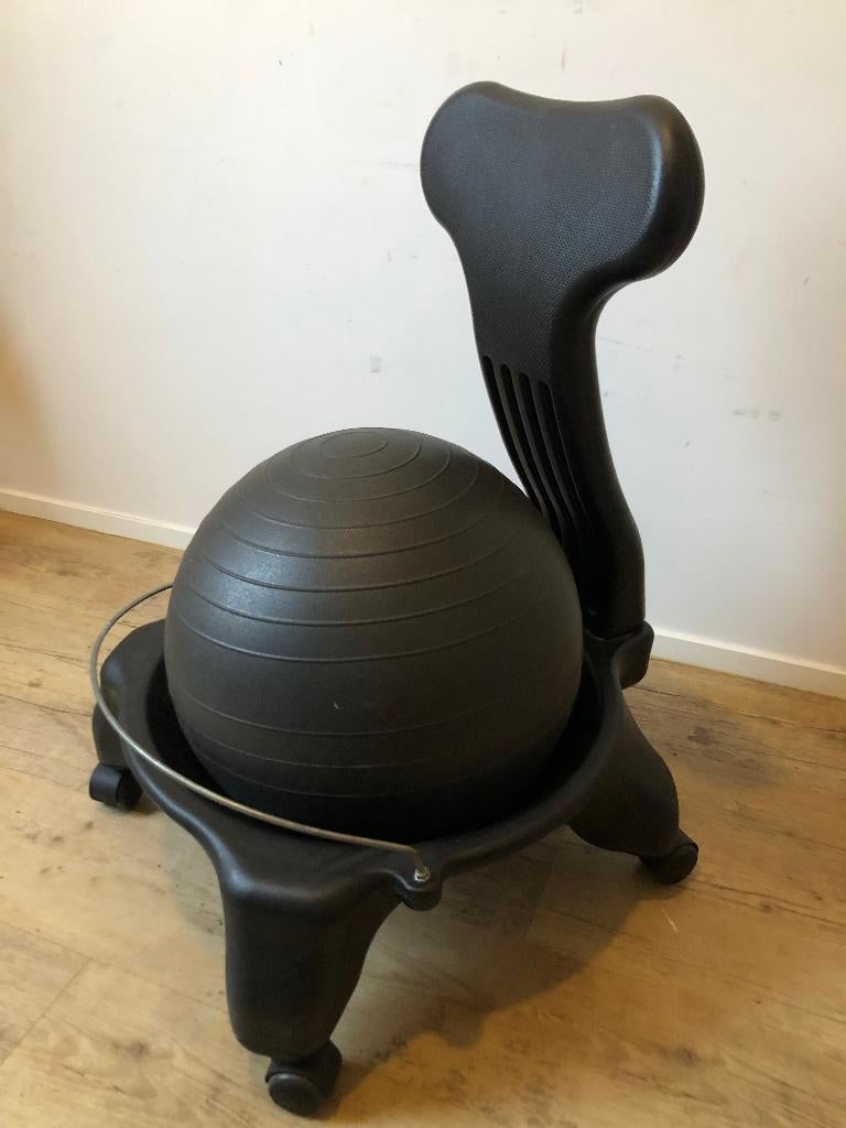 Balstoel Fit Chair Ergonomisch, Gebruikt, Balstoel, Zwart, Ophalen of Verzenden