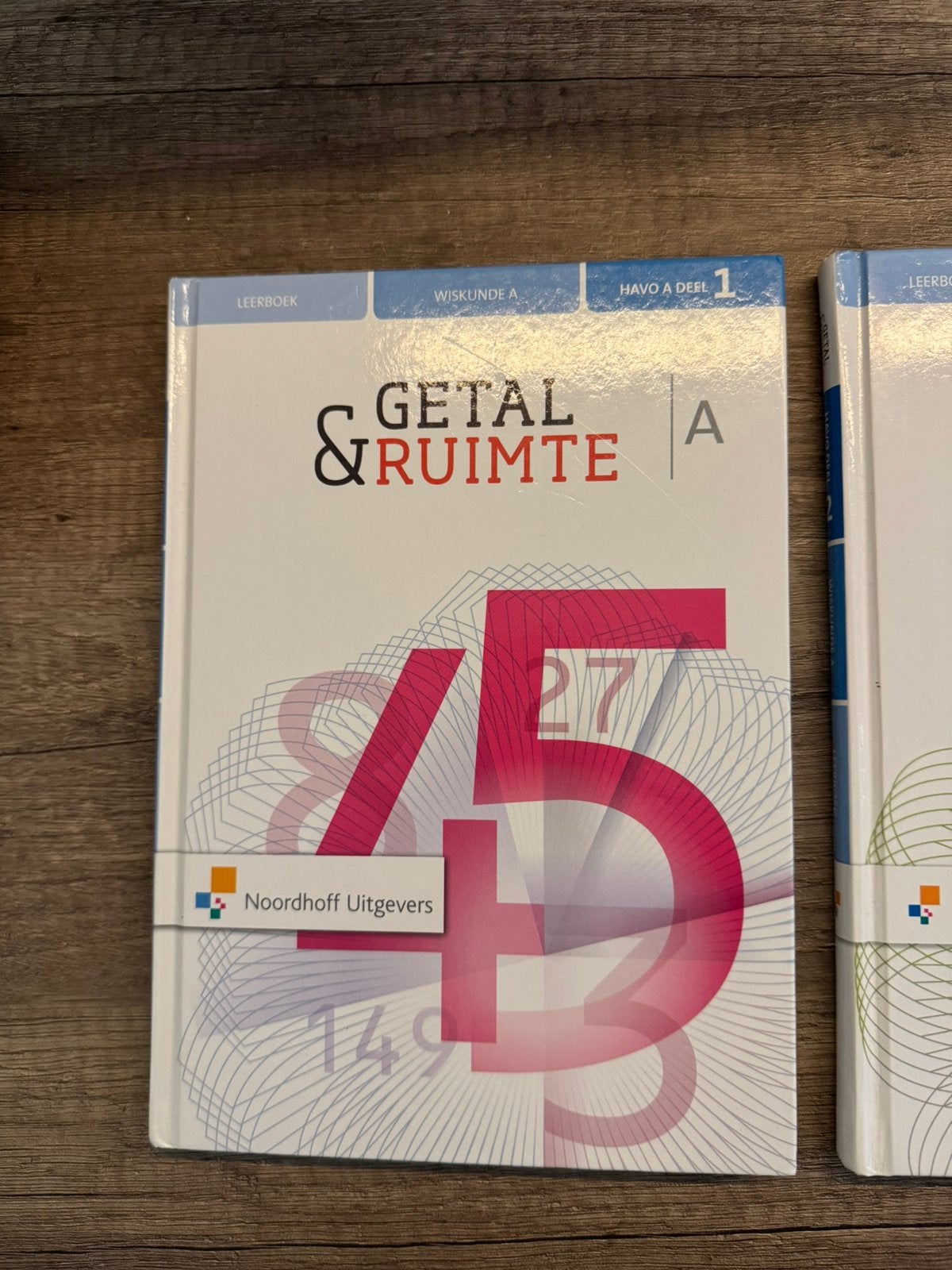 Getal & ruimte wiskunde A havo 5 deel 1 (hardcover), Ophalen of Verzenden, Zo goed als nieuw, HAVO, Wiskunde A