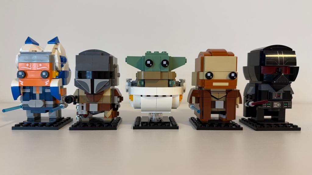 Lego Brickheadz Star Wars set van 5, Star Wars, Lego, Ophalen of Verzenden, Zo goed als nieuw