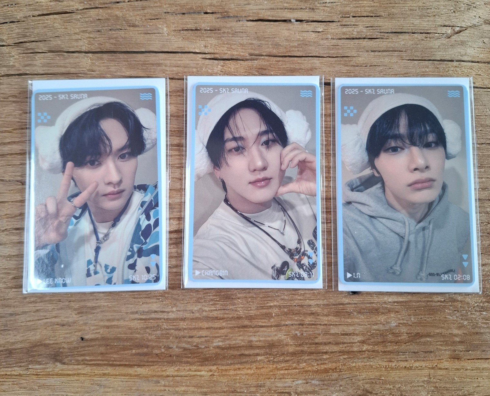 Stray Kids Japan pop up store Sauna pcs, Verzamelen, Ophalen of Verzenden, Zo goed als nieuw, Foto of Kaart