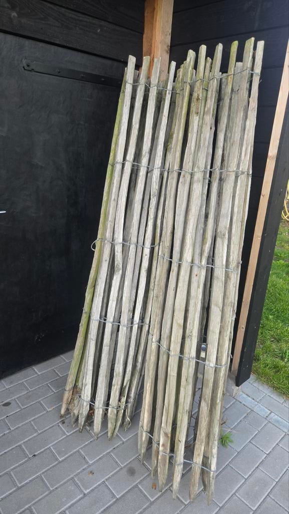Schapenhek 2 meter hoog, 2 meter breed,  2 rollen., Ophalen, Hout, Minder dan 3 meter, 1 tot 2 meter