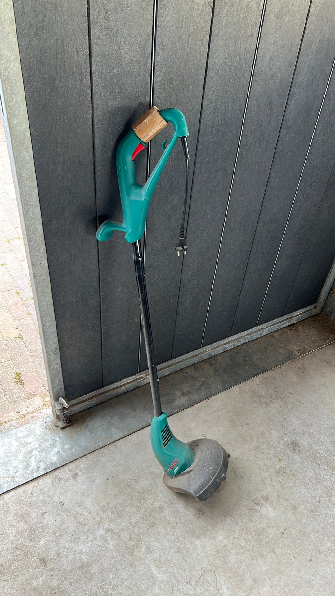 Grastrimmer bosmaaier Bosch, Ophalen of Verzenden, Gebruikt, Elektrisch