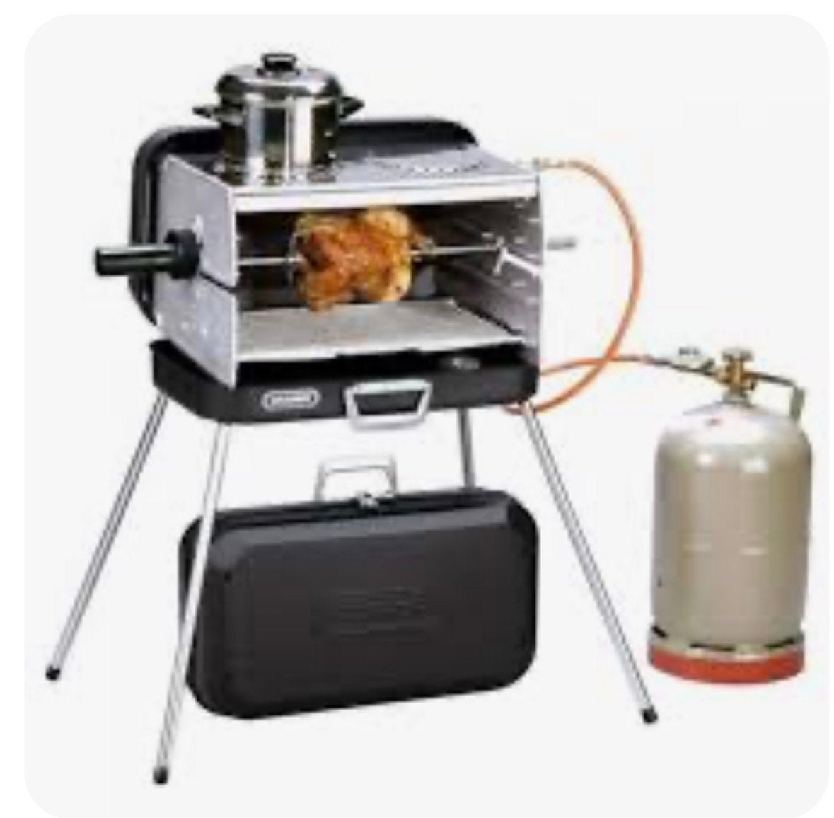 Cramer gasbarbecue met koffer en accessoires, Tuin en Terras, Gasbarbecues, Ophalen, Gebruikt