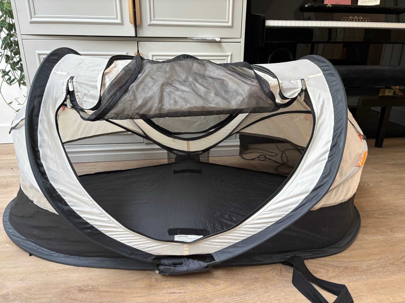 Deryan peuter luxe reisbedje tentje incl matras en dekentje, Ophalen of Verzenden, Zo goed als nieuw, Reisbedje