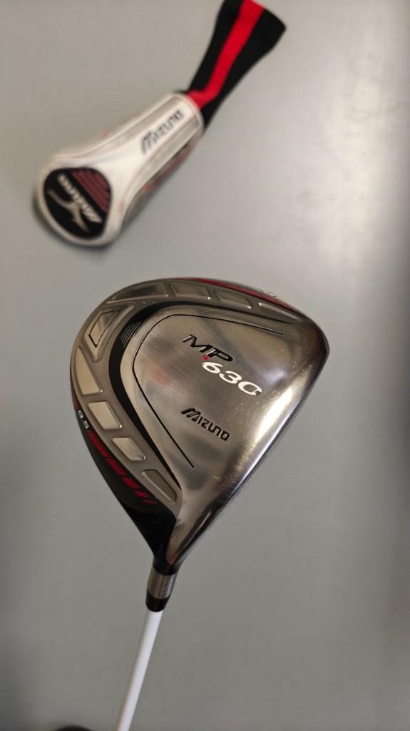 Mizuno MP630 driver 9.5 rechtshandig stiff flex + headcover, Gebruikt, Mizuno, Onbekend, Ophalen of Verzenden
