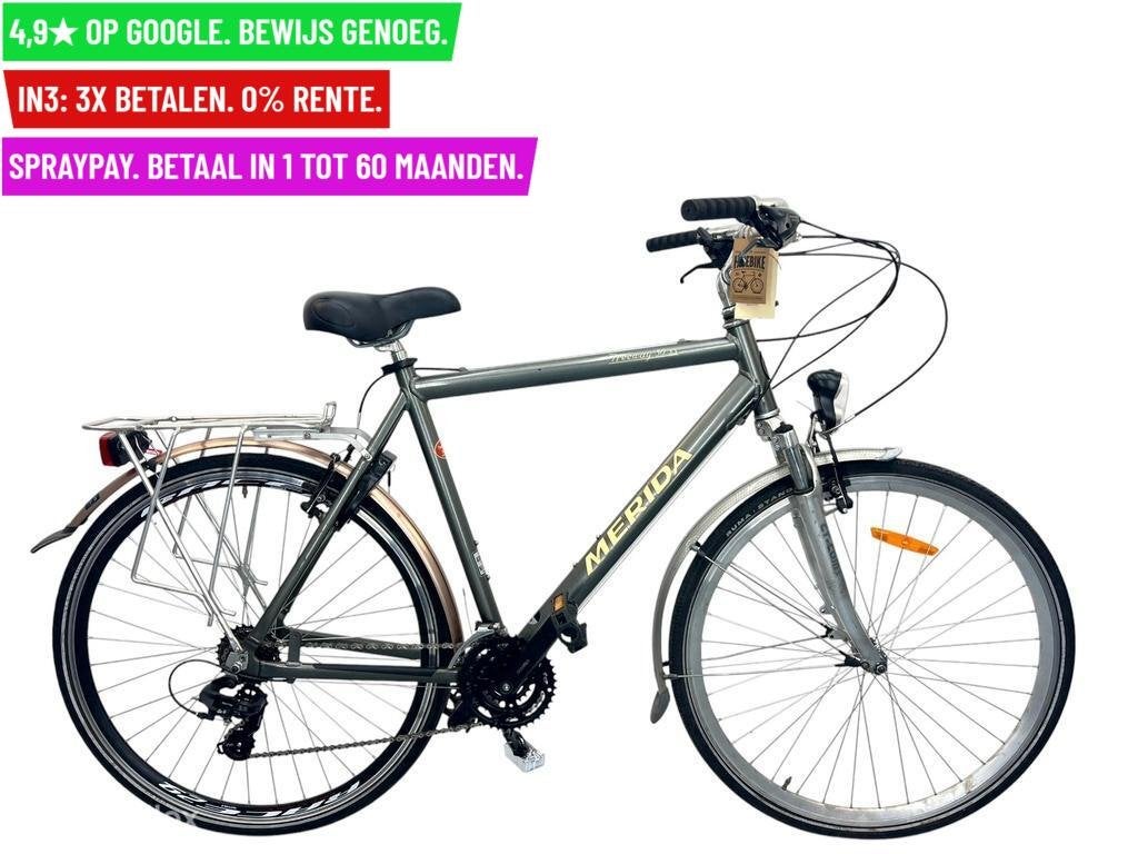 Herenfiets Merida Freeway 80 SX 28"/57cm/21ver - Garantie/Le