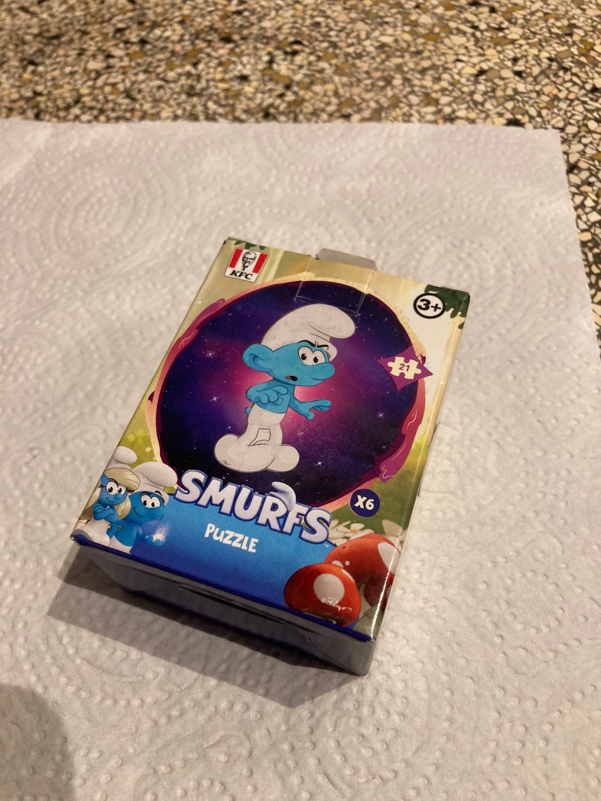 Puzzel smurf, Ophalen of Verzenden, Overige typen