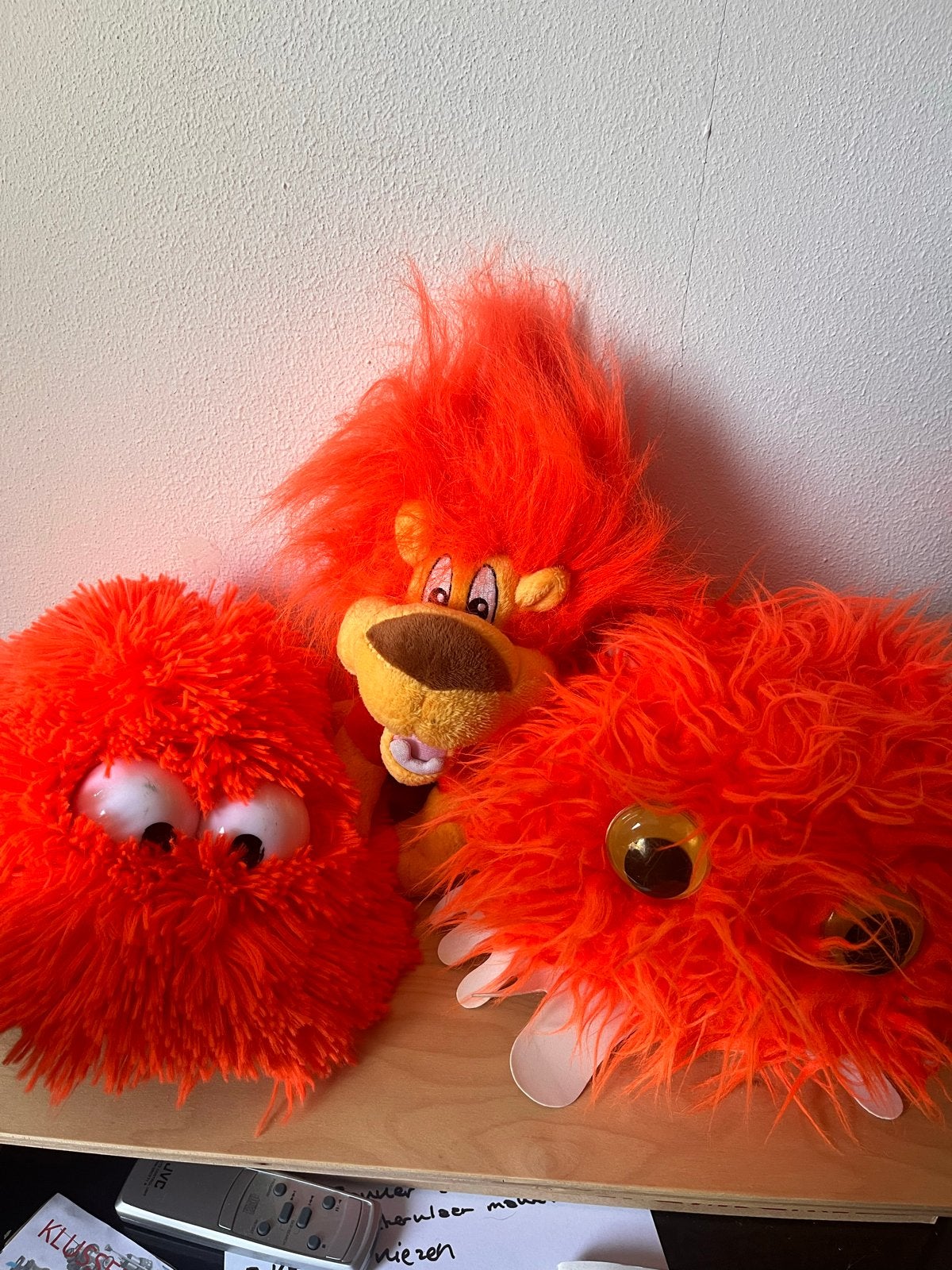 3x Albert Heijn WK/EK Knuffels - Oranje, Oranje, Gebruikt, Albert Heijn, Hamster