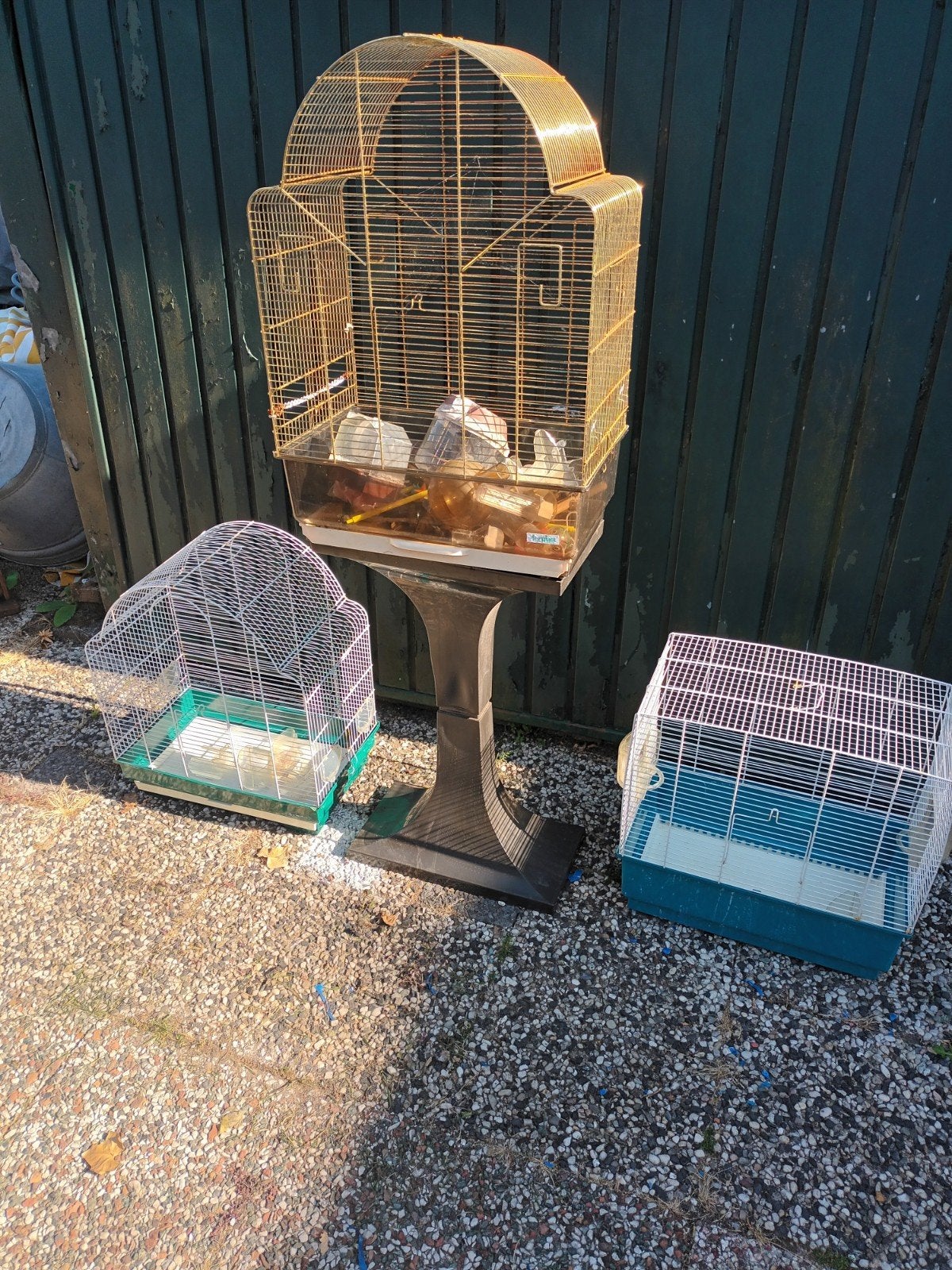 vogel kooi, Dieren en Toebehoren, Vogels | Hokken en Kooien, Ophalen of Verzenden, Hout, Vogelkooi