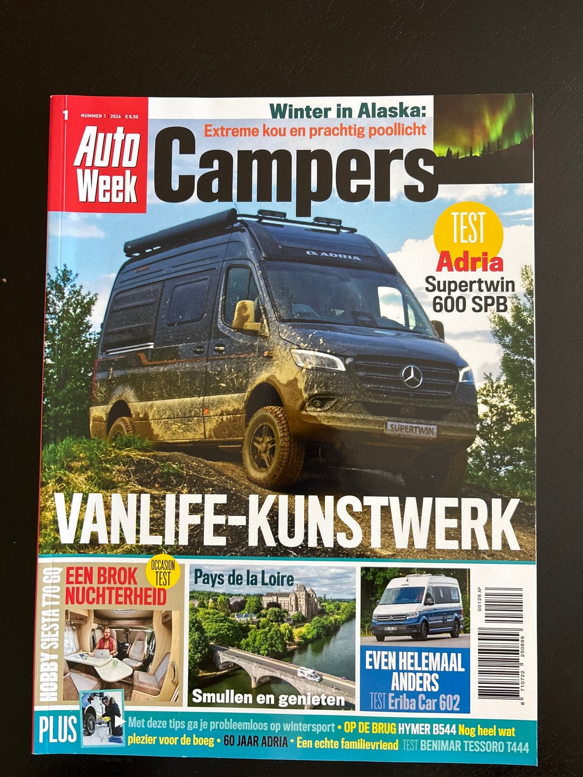 AutoWeek Campers - Nummer 1 2024: Vanlife-kunstwerk, Verzenden, Nieuw, Mercedes