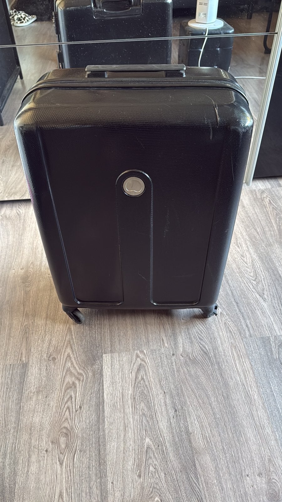 Delsey koffer met TSA Slot, Gebruikt, 50 tot 60 cm, Hard kunststof, 35 tot 45 cm