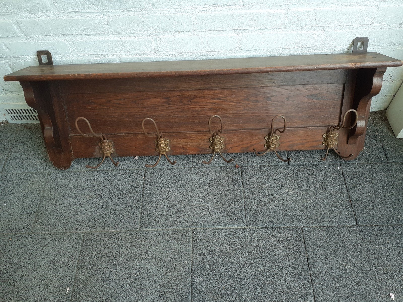 vintage kapstok, Gebruikt, Minder dan 100 cm, Hout, Ophalen
