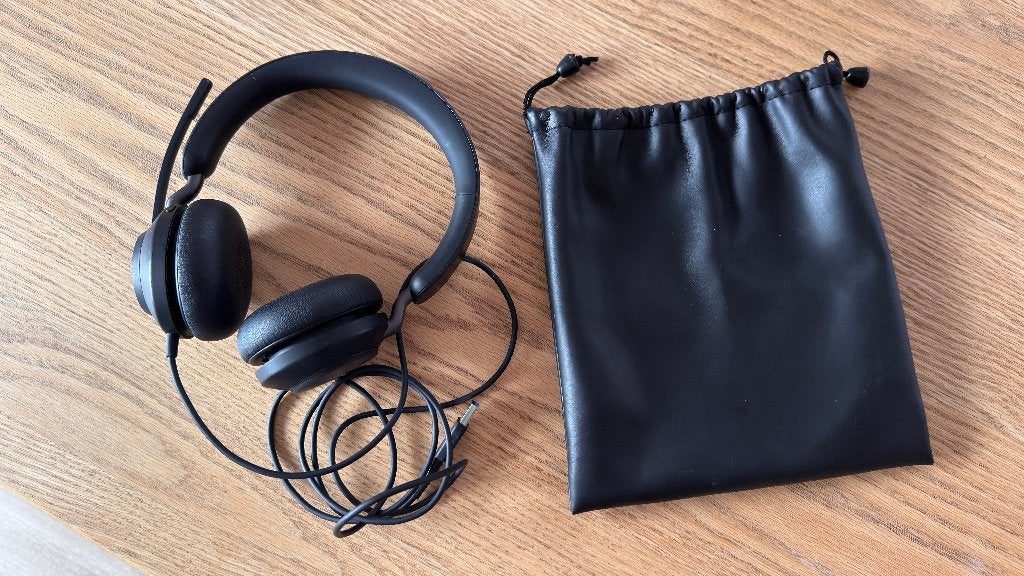 Jabra Evolve2 40 - top condition nette staat, Ophalen of Verzenden, Zo goed als nieuw, Over-ear, Jabra