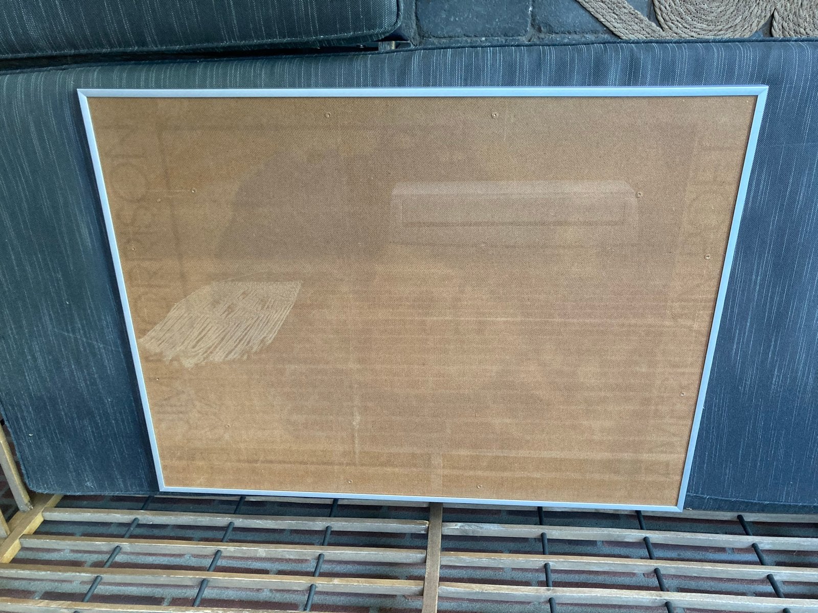 Grote aluminium fotolijsten met glas, Huis en Inrichting, Ophalen, Gebruikt, Fotolijst, Metaal