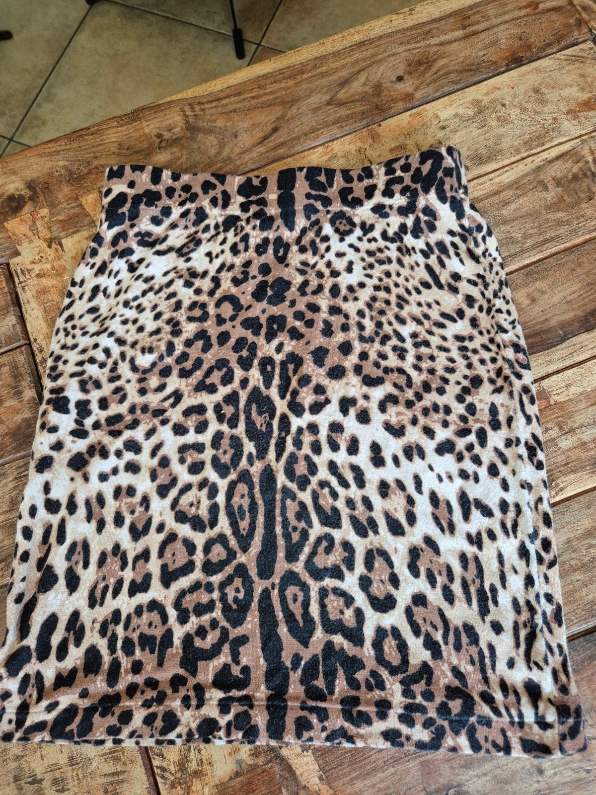 Leopardprint rokje van [QUESTION?], Bruin, Maat 42/44 (L), Ophalen of Verzenden, [QUESTION?]