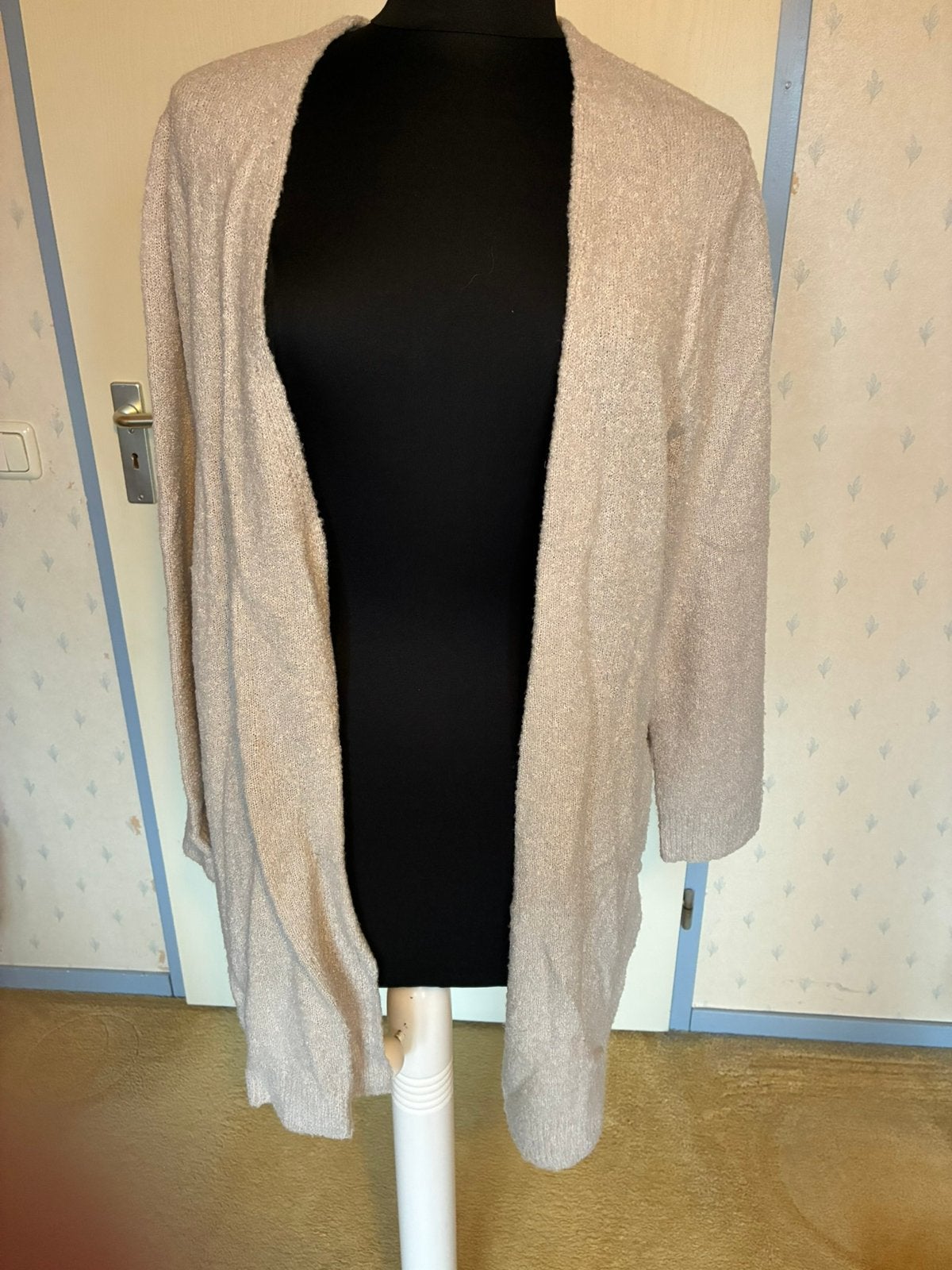 161 Gerry Weber vest in maat 46, Verzenden, Zo goed als nieuw, Maat 46/48 (XL) of groter, Beige