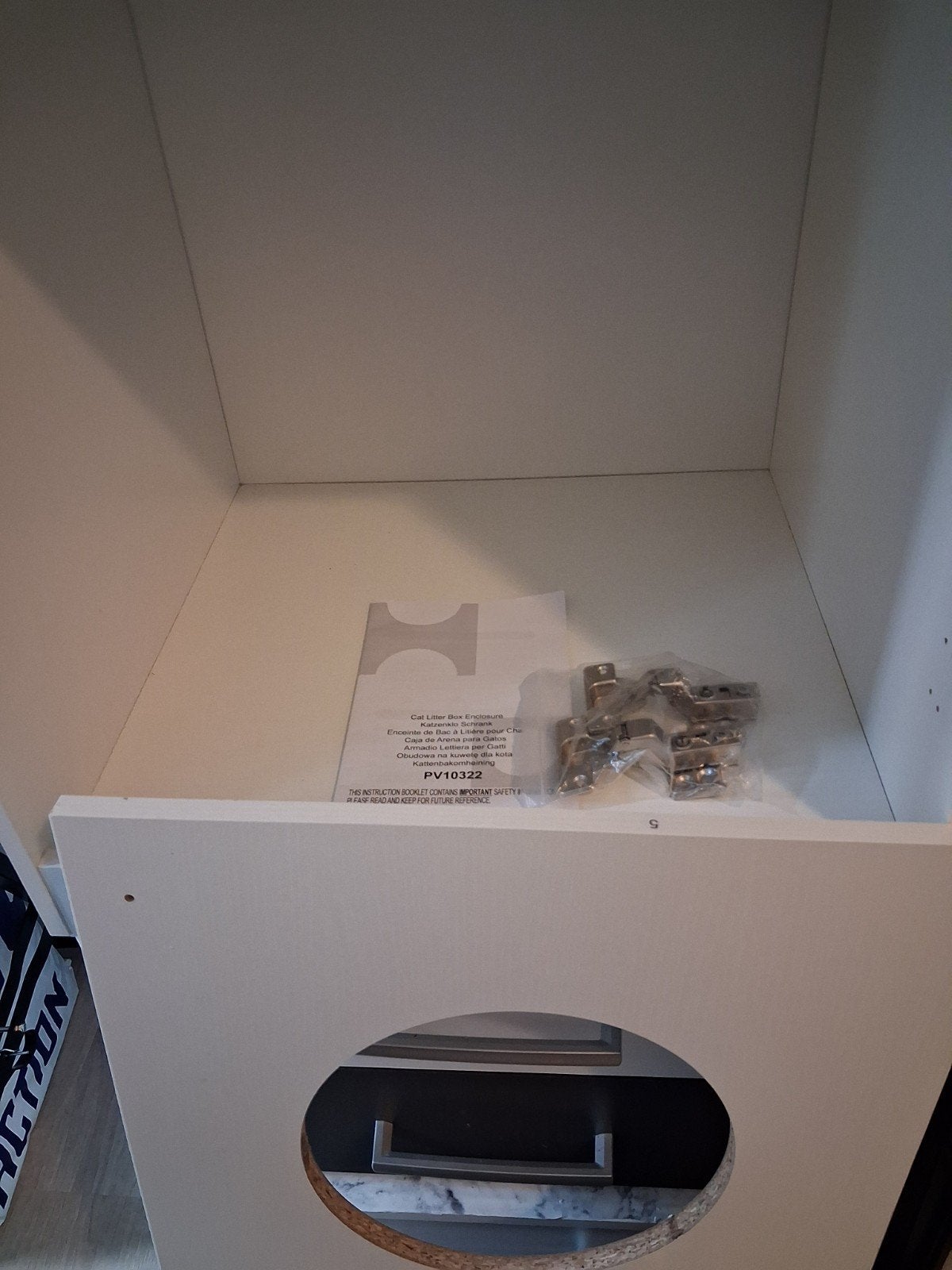 Kast voor kattenbak, Dieren en Toebehoren, Ophalen, Zo goed als nieuw