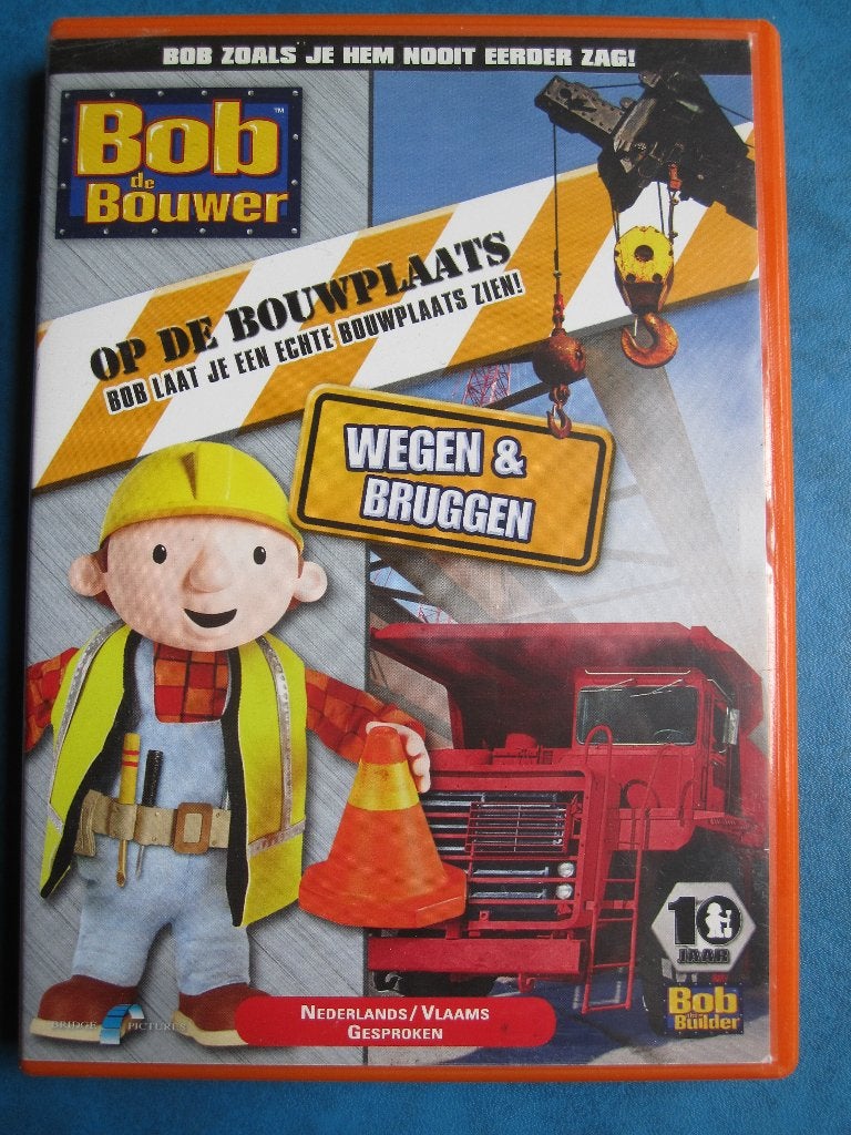 Bob de bouwer - Op de bouwplaats - Wegen & bruggen, Alle leeftijden, Poppen, Ophalen of Verzenden, Zo goed als nieuw