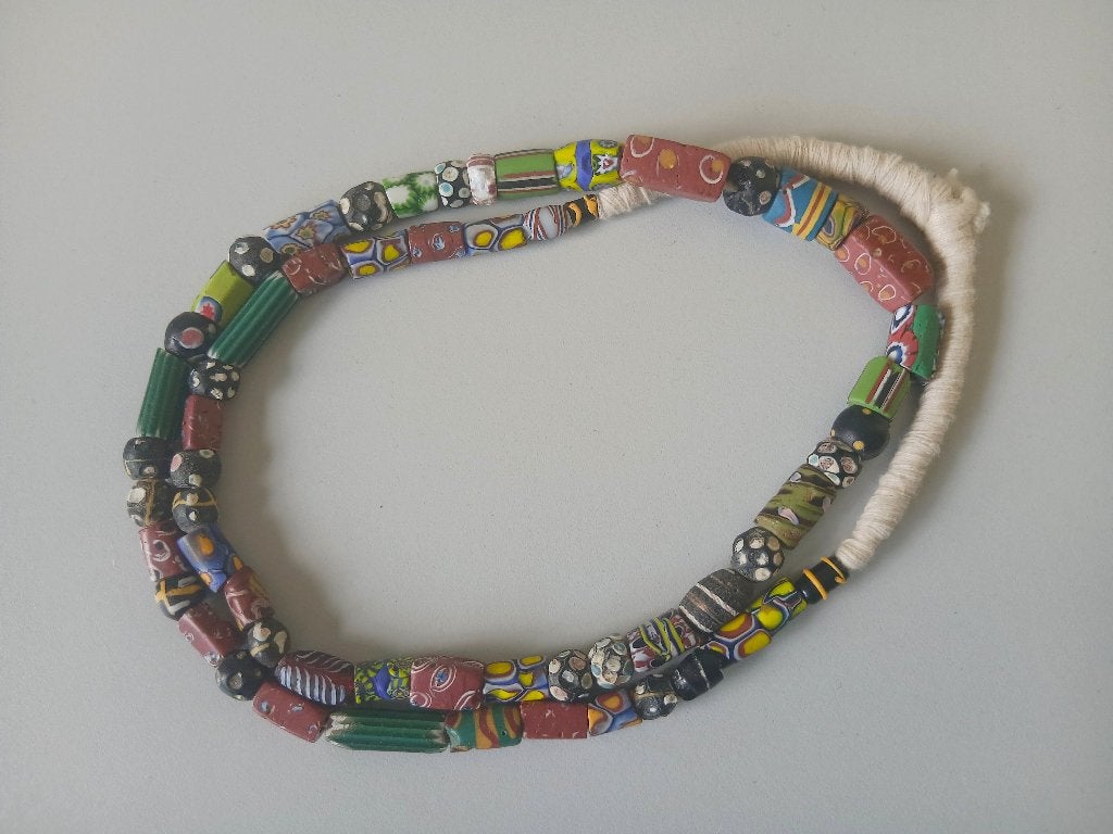 Venetiaanse Trade Beads, West Afrika 1900-1925 Handelskralen, Ophalen of Verzenden, Overige materialen, Ketting