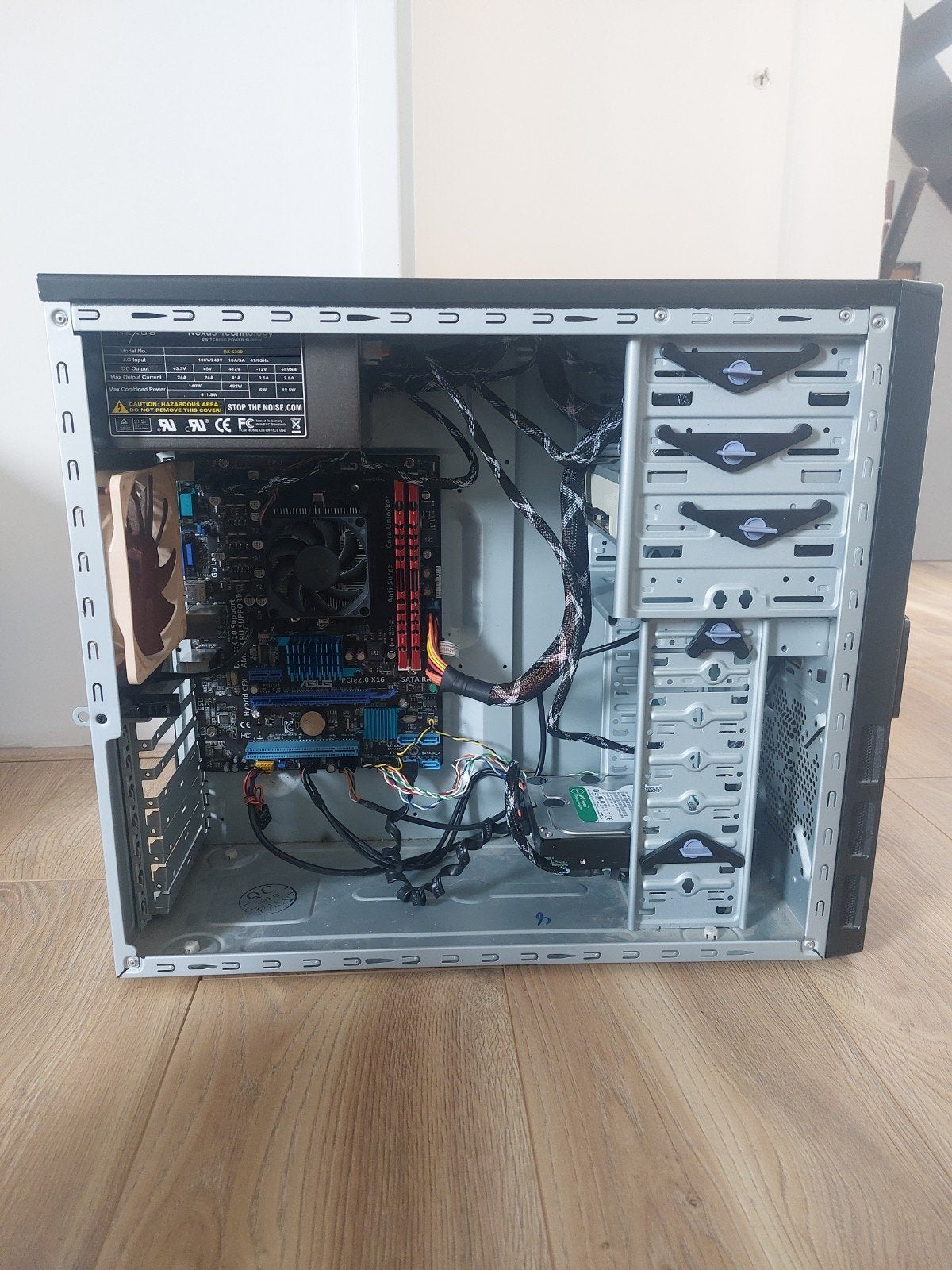 Budget gaming pc, Computers en Software, Desktop Pc's, Zelf gemaakt, Ophalen of Verzenden, Zo goed als nieuw, Amd fx 6300