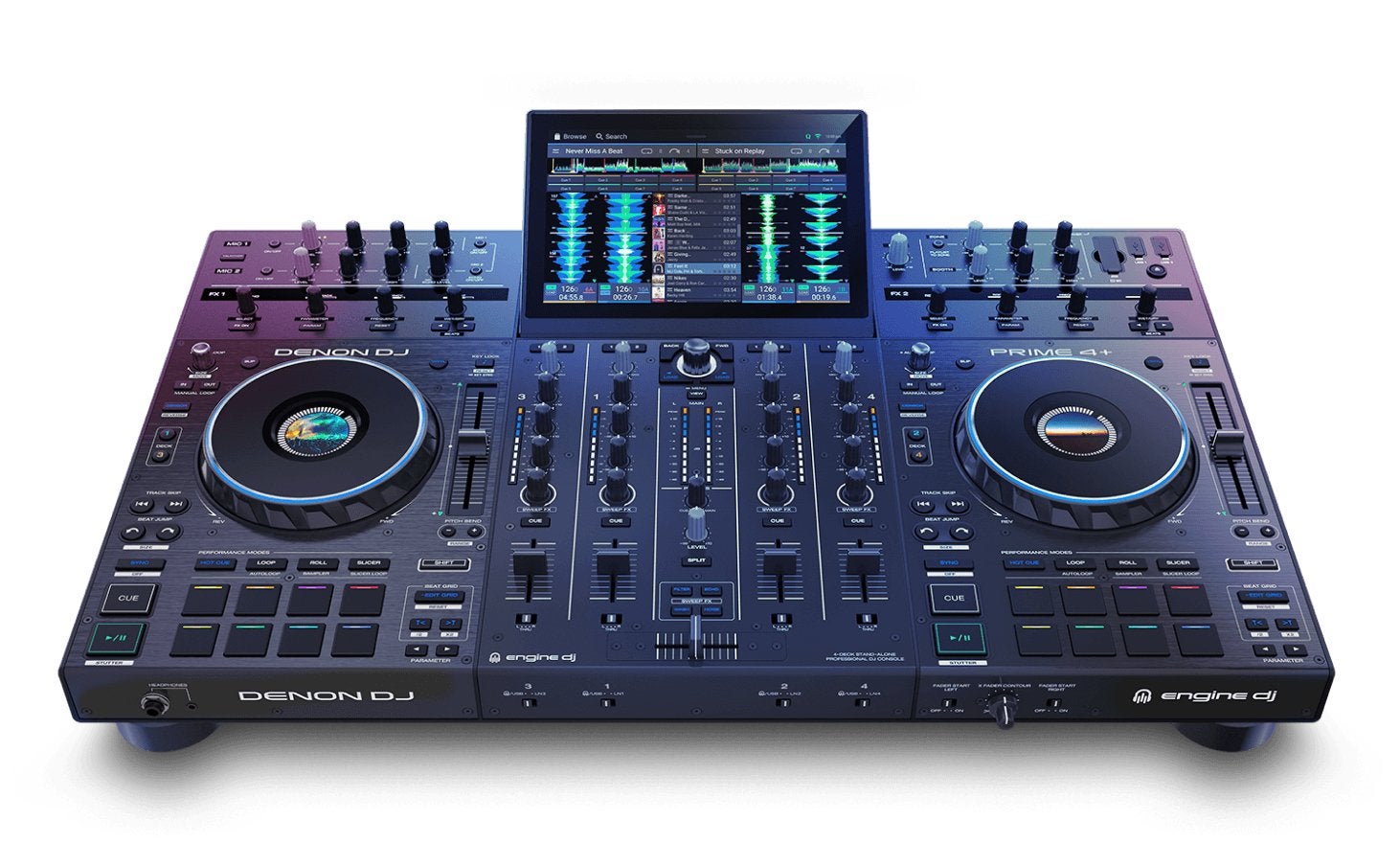 Denon DJ Prime 4+ DJ-set met UDG flightcase, Ophalen, Dj-set, Denon, Zo goed als nieuw