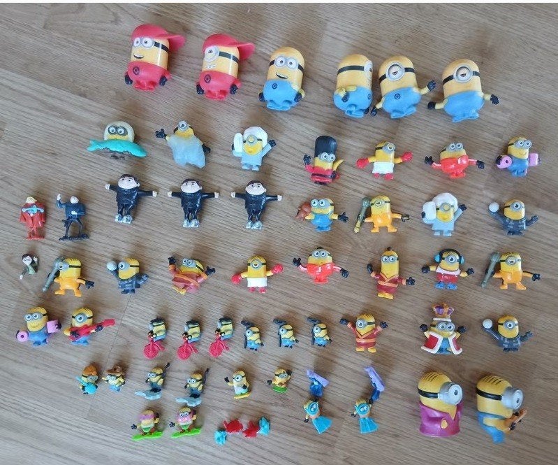 Grote collectie Minions en Verschrikkelijke Ikke figuren, Ophalen of Verzenden, Zo goed als nieuw