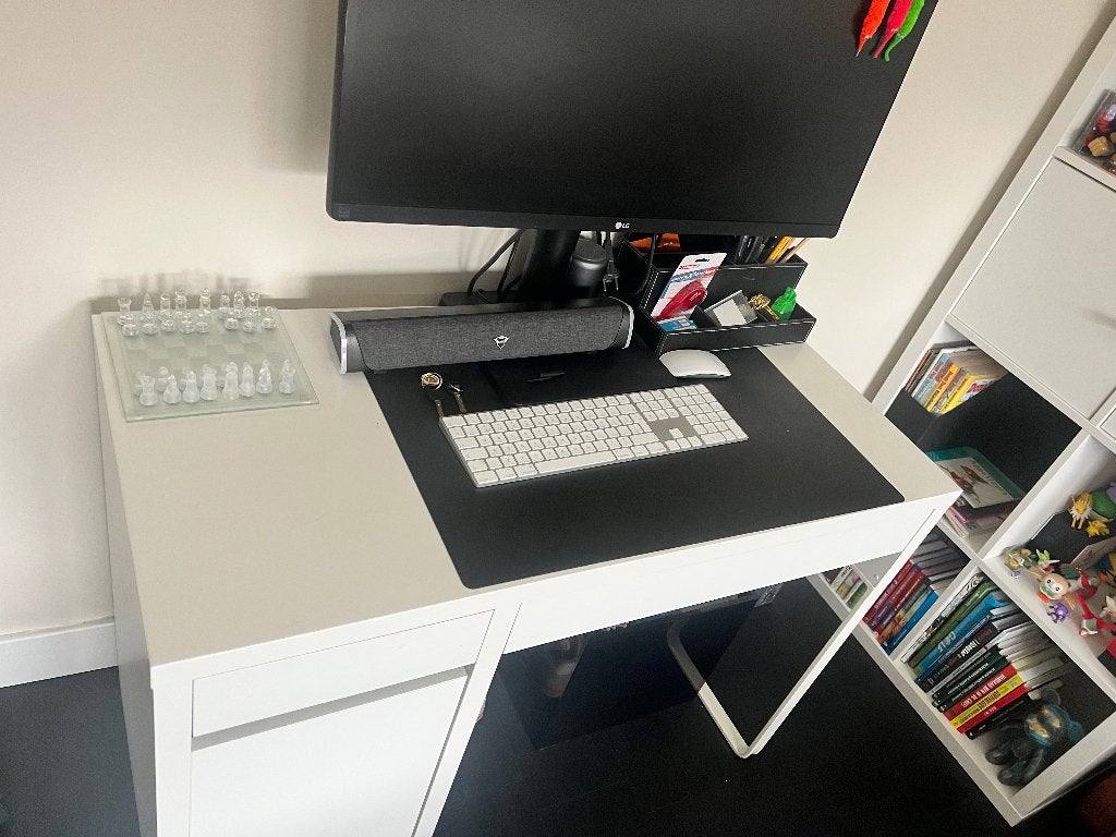 Ikea bureau, kallax en Platsa kledingkast, Huis en Inrichting, Ophalen, Gebruikt, 50 tot 100 cm, Met lade(s)
