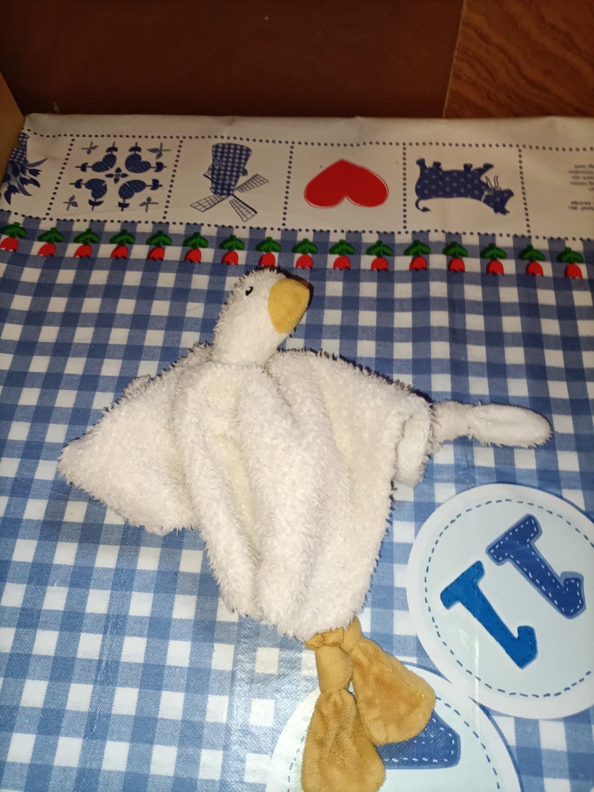 Gans knuffeldoekje Little Dutch, Ophalen of Verzenden, Zo goed als nieuw, Overige typen