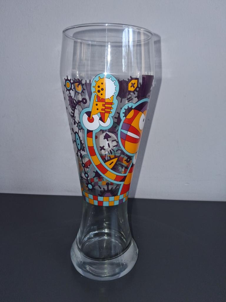 Ritzenhoff bierglas mark oliver, Ophalen of Verzenden, Zo goed als nieuw, Bierglas