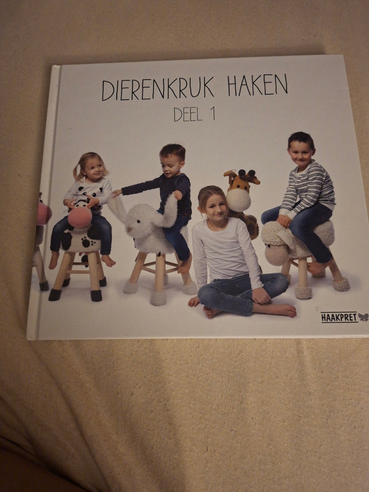 Dierenkruk Haken Deel 1 - Haakpret Boek, Breien en Haken, Haakpret, Ophalen of Verzenden, Zo goed als nieuw