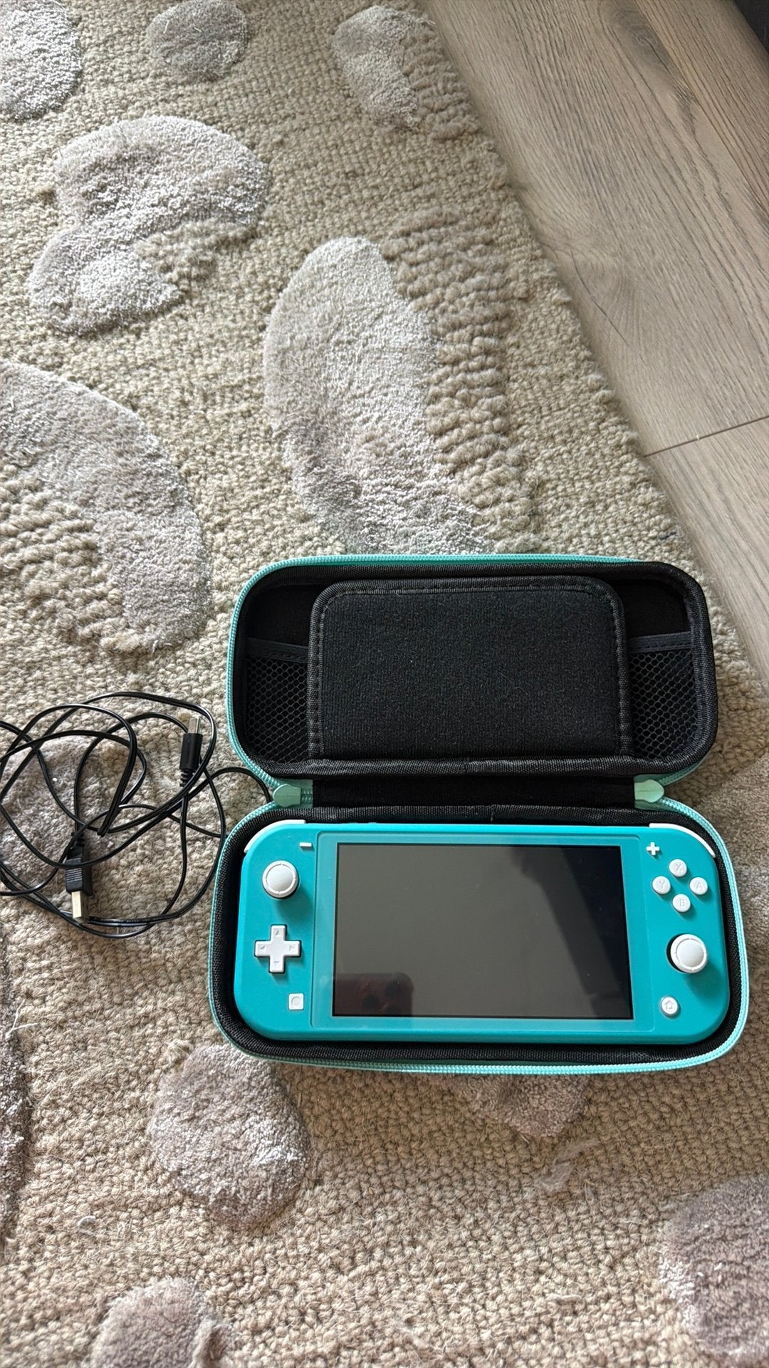 Nintendo switch lite blauw, Ophalen, Turquoise, Zo goed als nieuw